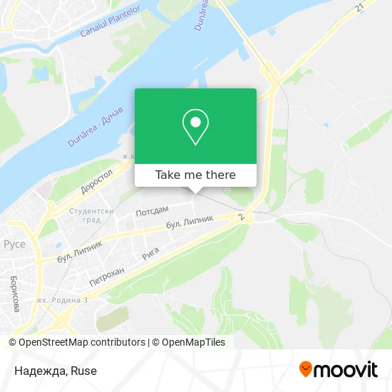 Надежда map