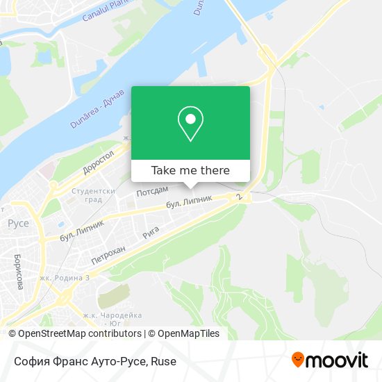 София Франс Ауто-Русе map