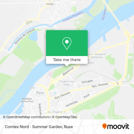 Complex Nord - Summer Garden map