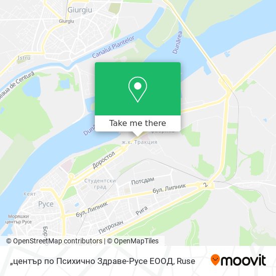 „център по Психично Здраве-Русе ЕООД map