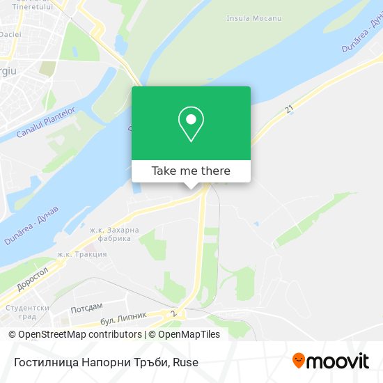 Карта Гостилница Напорни Тръби