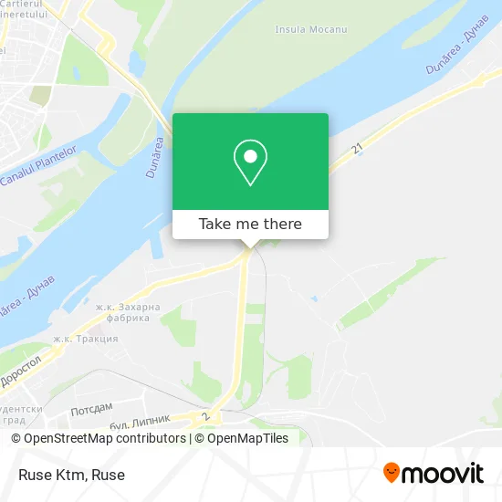 Карта Ruse Ktm
