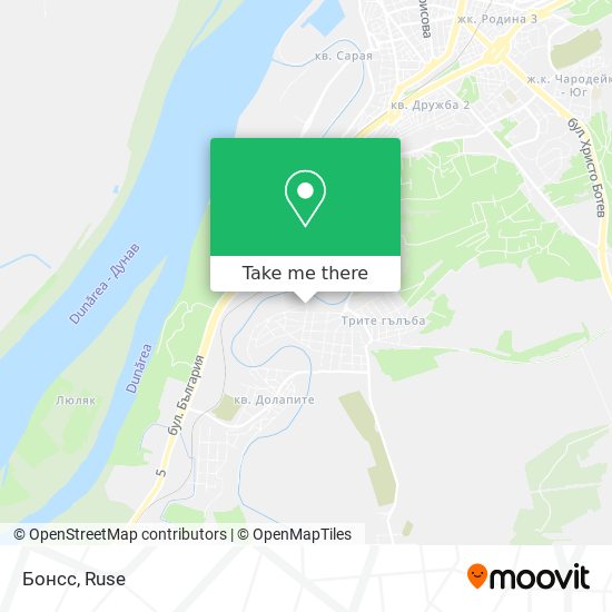 Бонсс map
