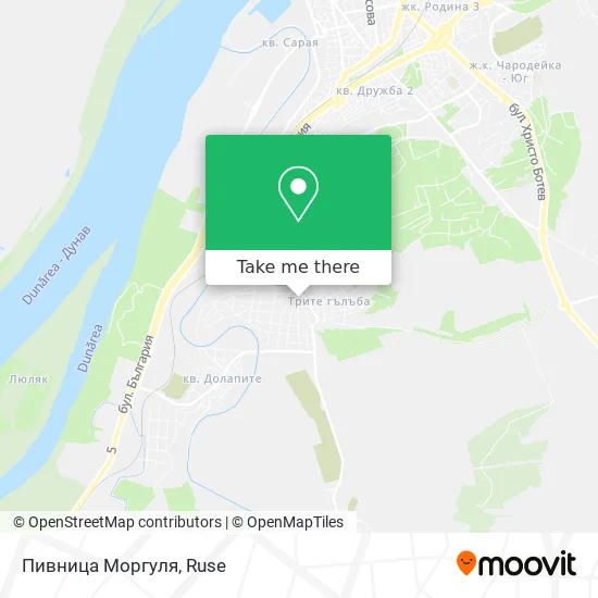 Пивница Моргуля map