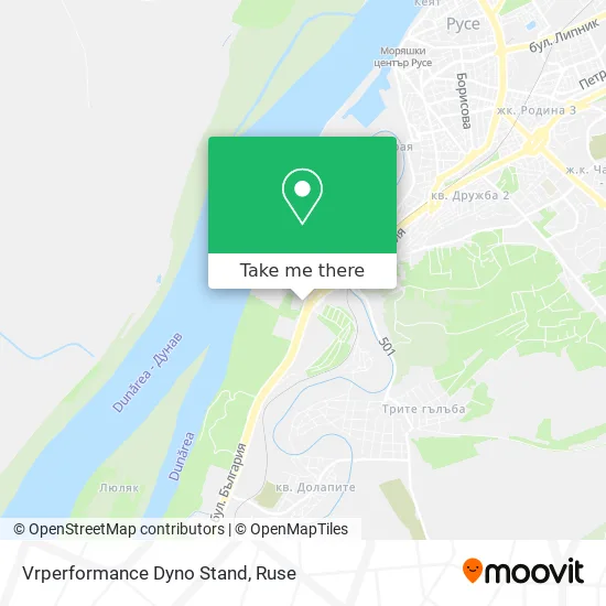 Vrperformance Dyno Stand map