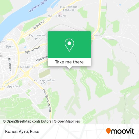 Колев Ауто map