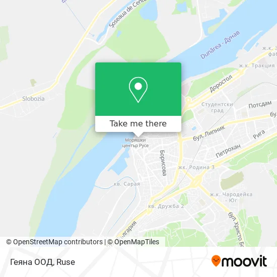Геяна ООД map