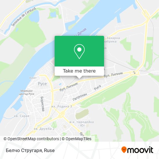Белчо Стругаря map