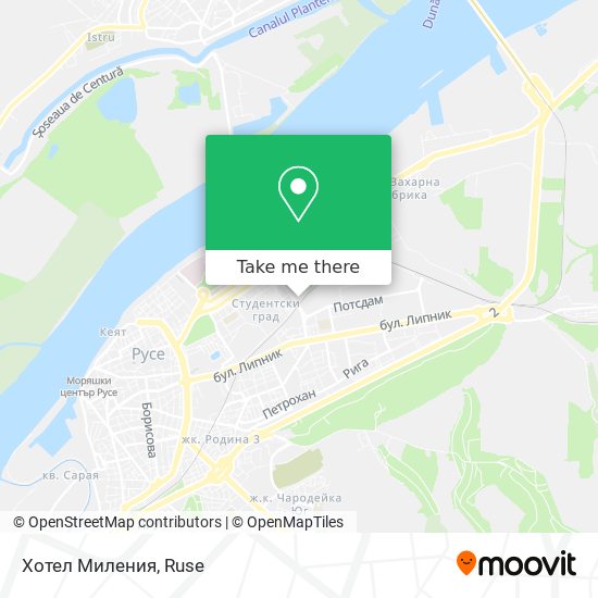 Хотел Миления map