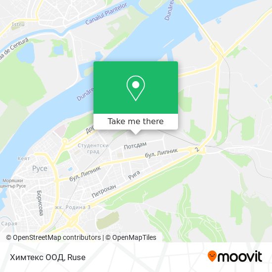 Химтекс ООД map