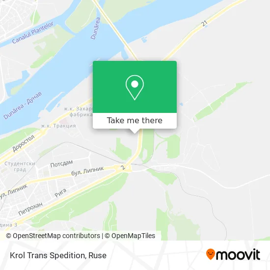 Krol Trans Spedition map