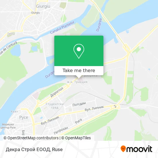 Декра Строй ЕООД map