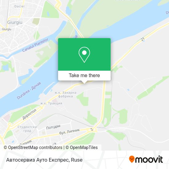 Карта Автосервиз Ауто Експрес