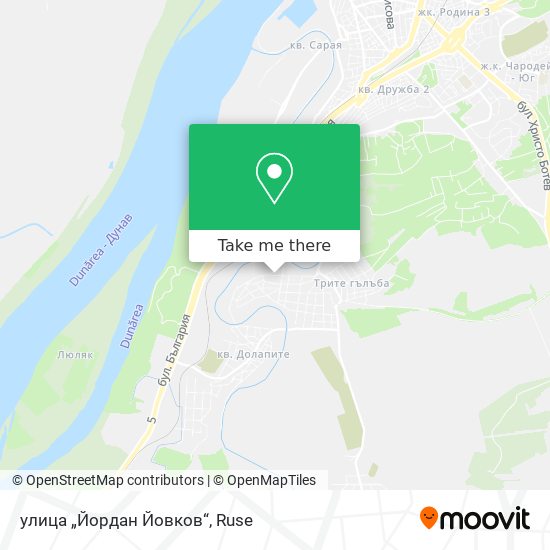 улица „Йордан Йовков“ map