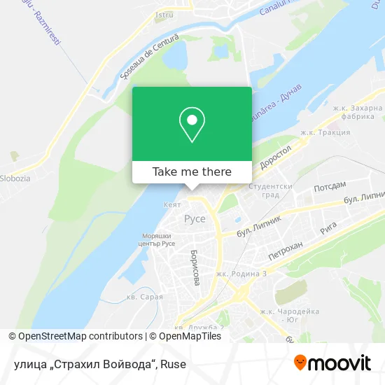 улица „Страхил Войвода“ map