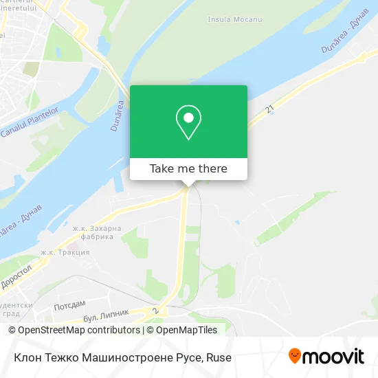 Клон Тежко Машиностроене Русе map
