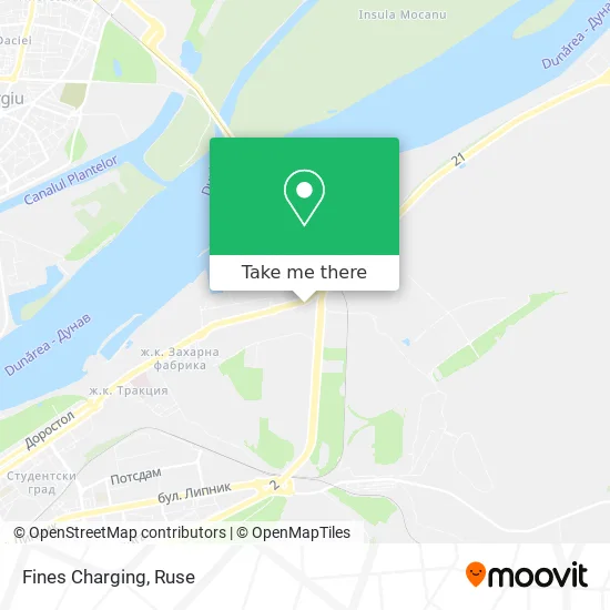 Карта Fines Charging