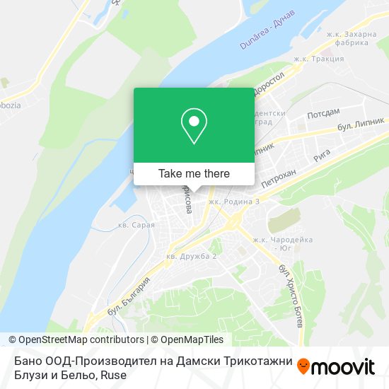 Бано ООД-Производител на Дамски Трикотажни Блузи и Бельо map