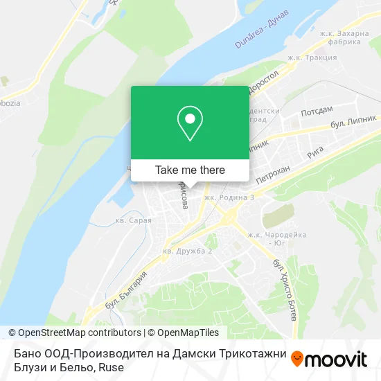 Карта Бано ООД-Производител на Дамски Трикотажни Блузи и Бельо