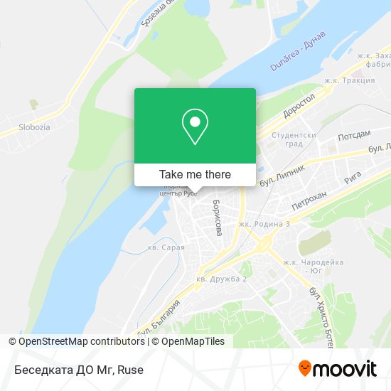 Беседката ДО Мг map