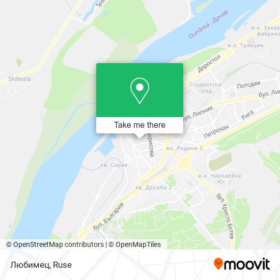 Любимец map