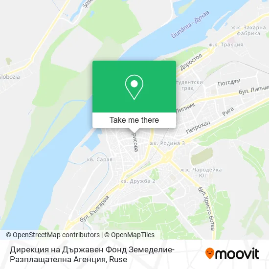 Дирекция на Държавен Фонд Земеделие-Разплащателна Агенция map