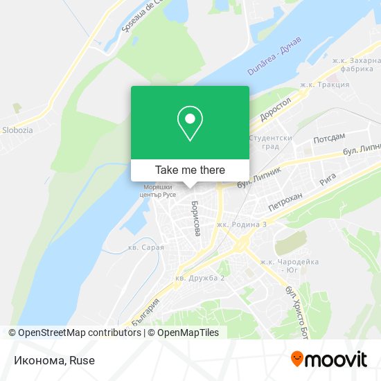 Иконома map