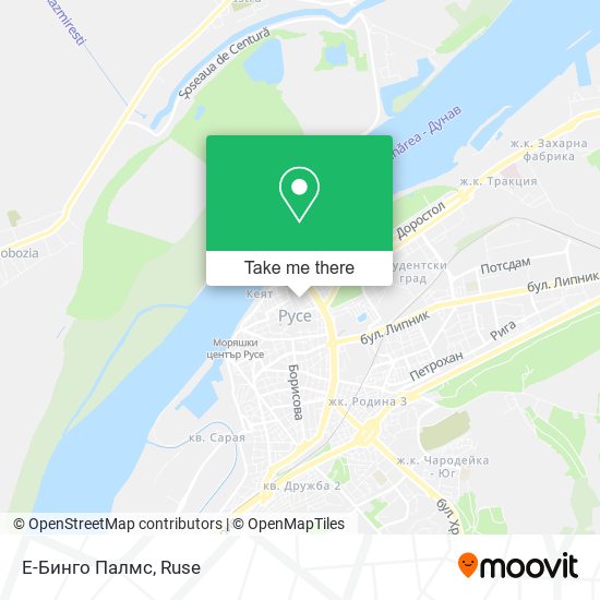 Е-Бинго Палмс map