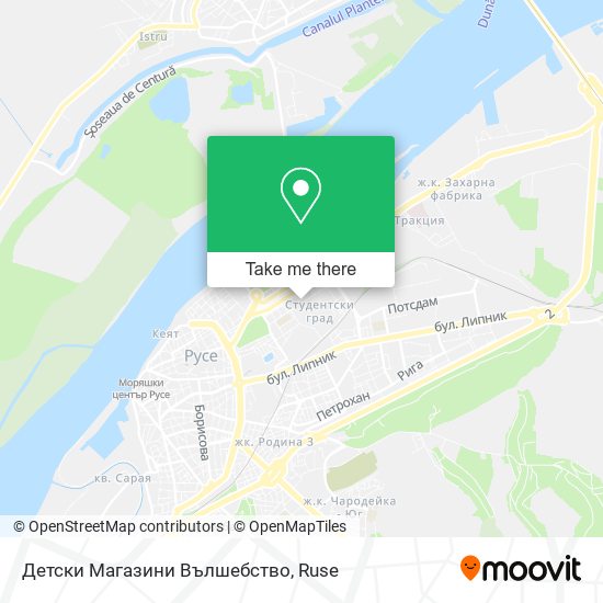 Детски Магазини Вълшебство map