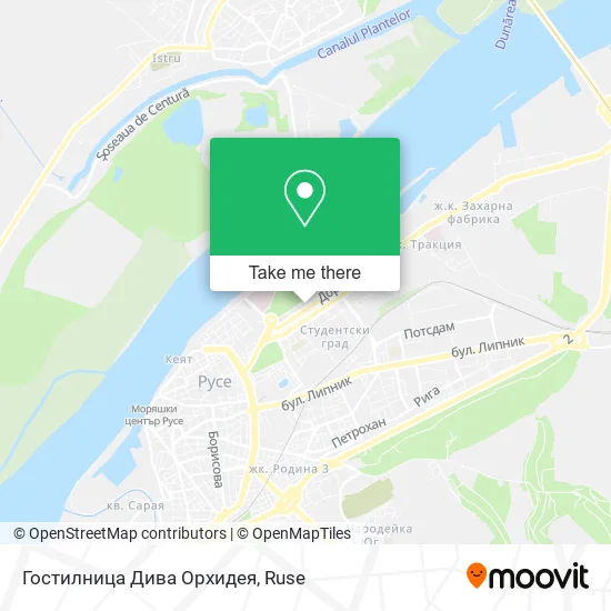 Карта Гостилница Дива Орхидея