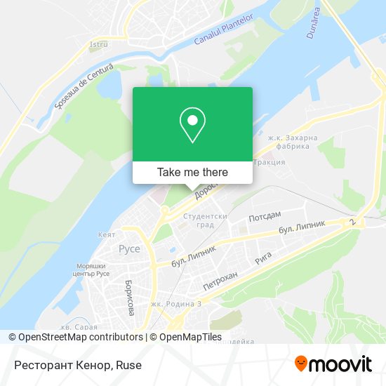 Ресторант Кенор map