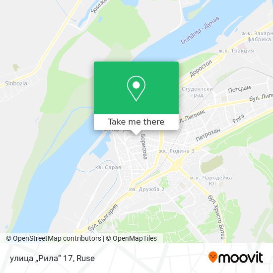 улица „Рила“ 17 map