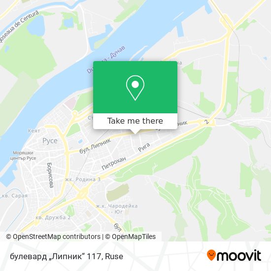 булевард „Липник“ 117 map