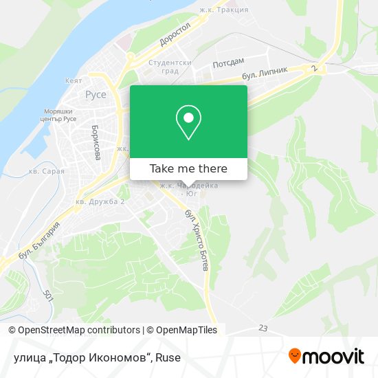 улица „Тодор Икономов“ map