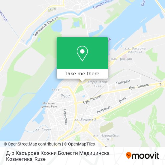 Д-р Касърова Кожни Болести Медицинска Козметика map