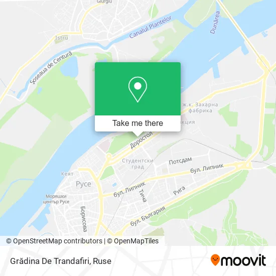 Карта Grădina De Trandafiri