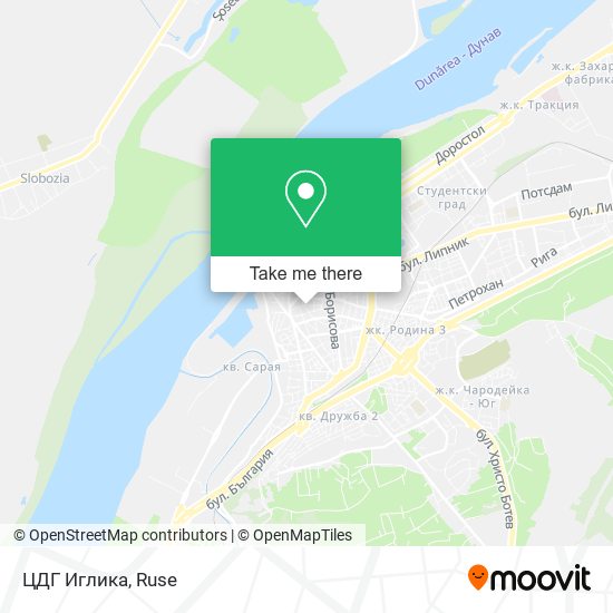ЦДГ Иглика map