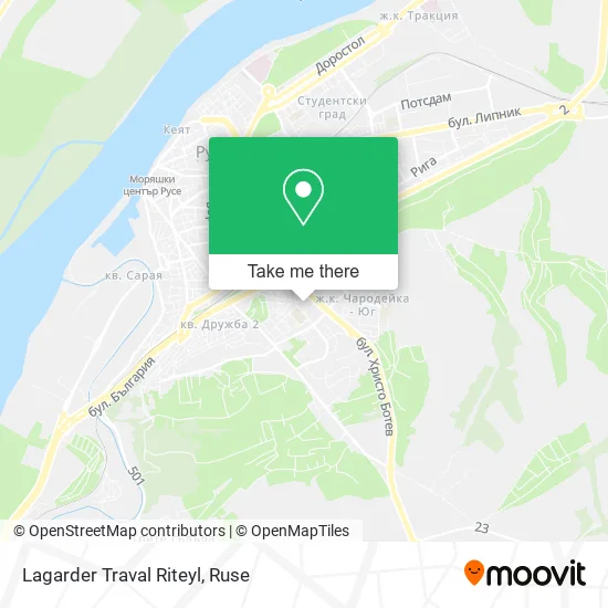 Карта Lagarder Traval Riteyl