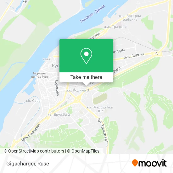 Карта Gigacharger