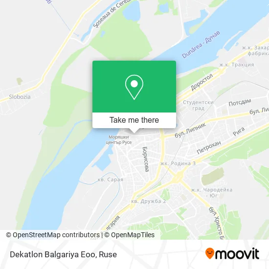 Карта Dekatlon Balgariya Eoo