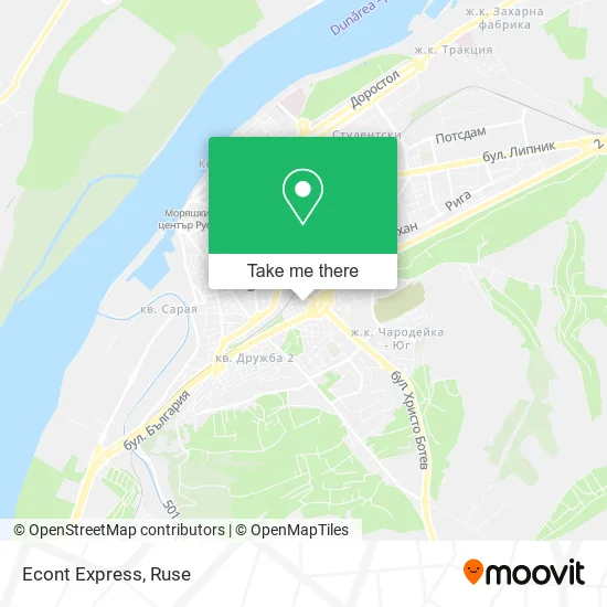 Карта Econt Express