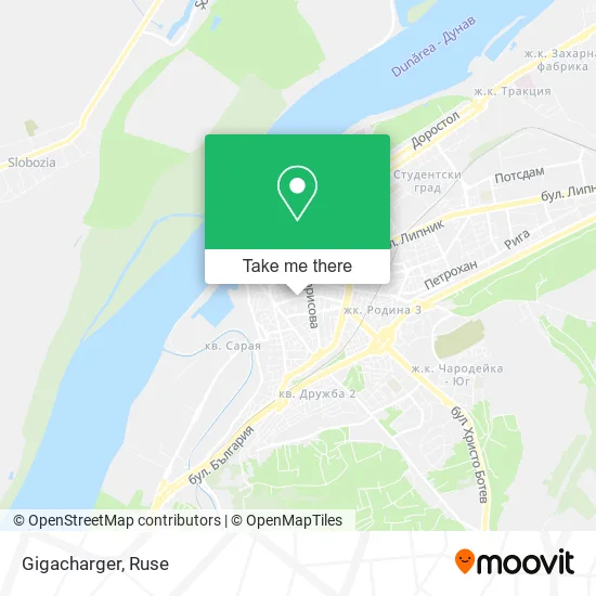 Карта Gigacharger