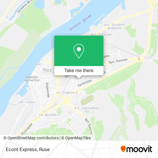 Карта Econt Express