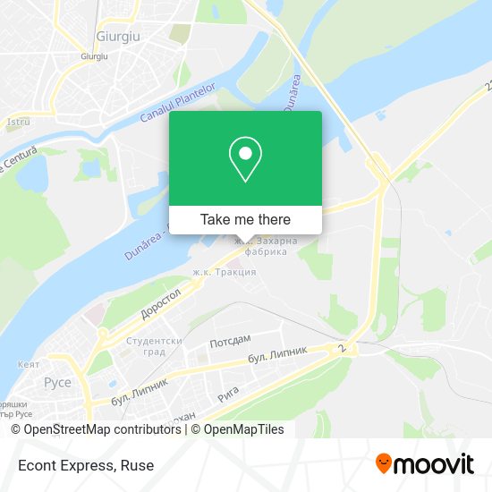 Карта Econt Express
