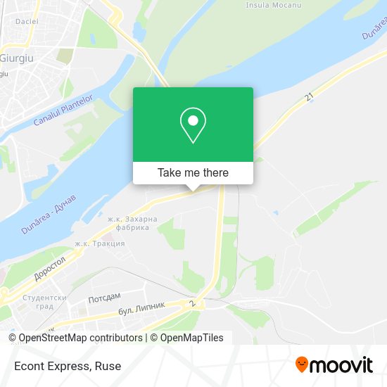 Карта Econt Express
