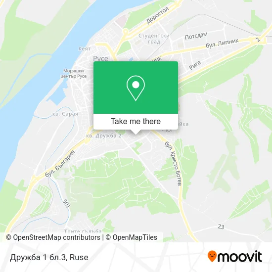 Карта Дружба 1 бл.3