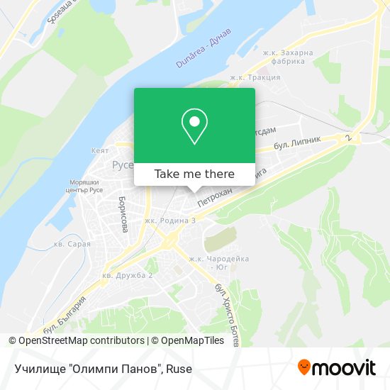 Училище "Олимпи Панов" map