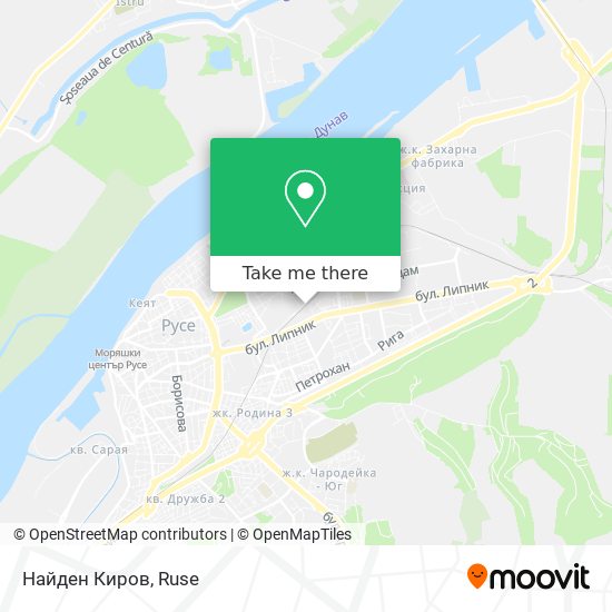 Найден Киров map