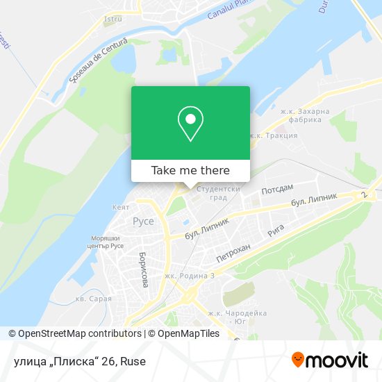улица „Плиска“ 26 map