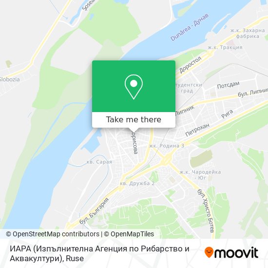 ИАРА (Изпълнителна Агенция по Рибарство и Аквакултури) map